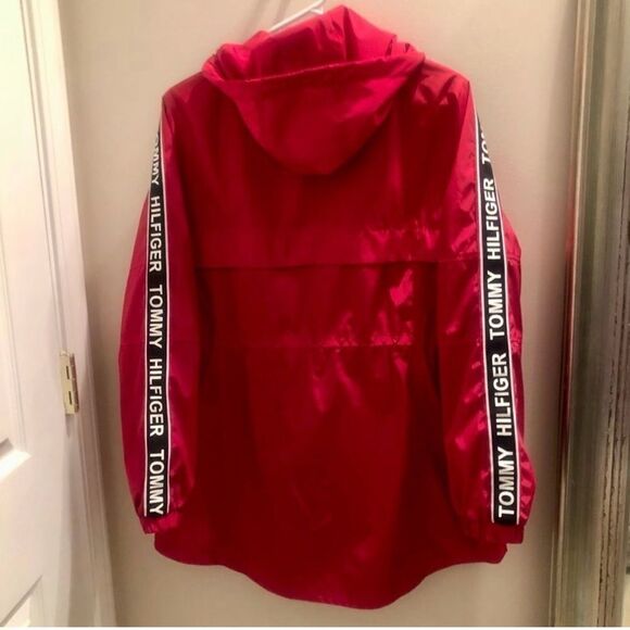 Tommy Hilfiger Iconic Anorak jacket with logo striping. - Picture 6 of 6